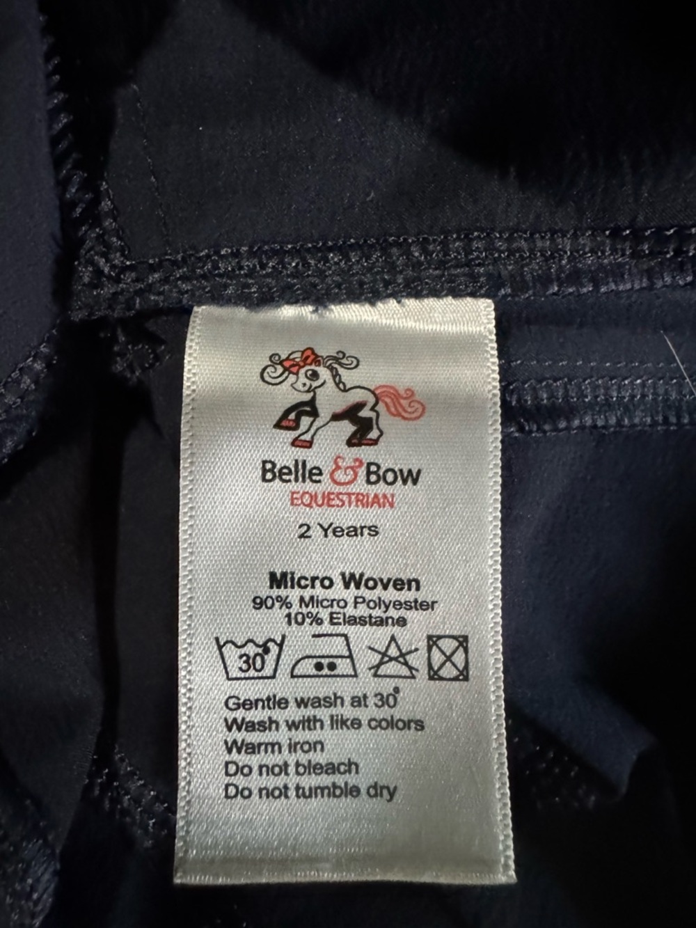 Belle & Bow navy Show Jacket - Picture 3 of 3